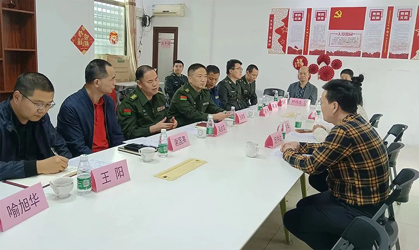 佛山军分区政委、禅城区委常委领导一行莅临91麻豆精品在线观看调研指导工作
